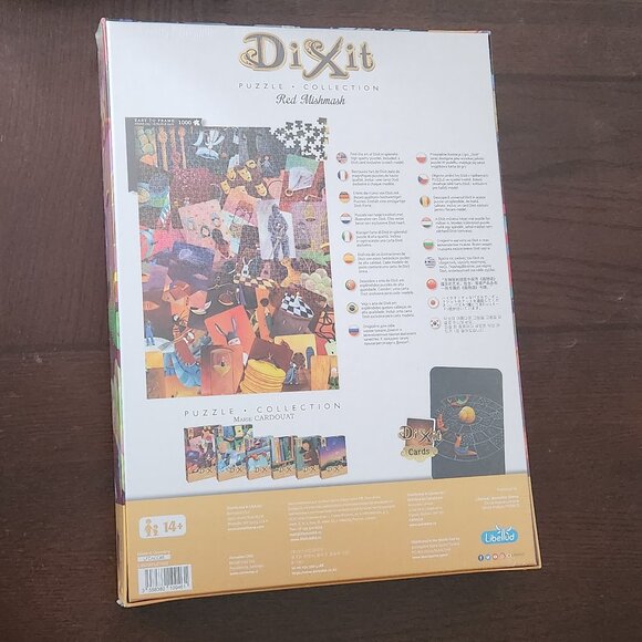 Dixit Puzzle, "Red Mishmash", 1000 pieces, NWOT - Picture 2 of 2